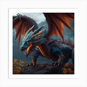 Dragon Art Print