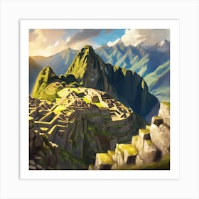 Machu Picchu 1 Art Print