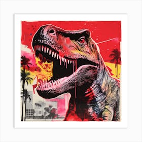 T-Rex 6 Art Print