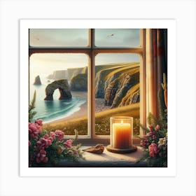 Cliff Arch  Art Print