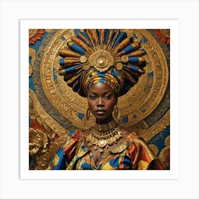 African Beauty 1 Art Print