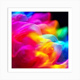 Abstract Flower 1 Art Print