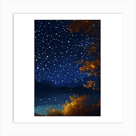 Starry Night 2 Art Print