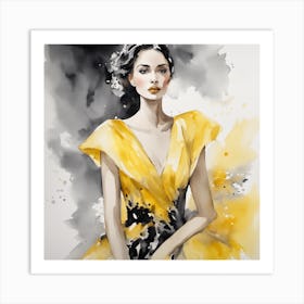 Fashion Illustration 1 Art Print