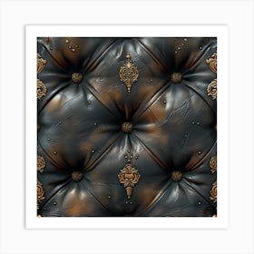 Leather Texture Art Print