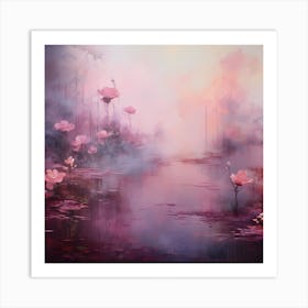 Lilac Enchantment Art Print