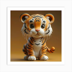 Tiger Cub 2 Art Print