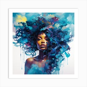 Afrofuturism 3 Art Print