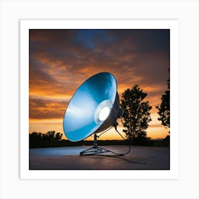 Parabolic Reflector Art Print