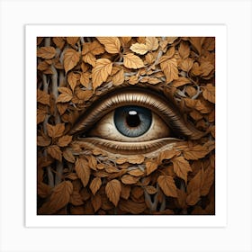 Eye Of The Forest 2 Art Print