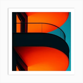 Building In Berlin Art Print