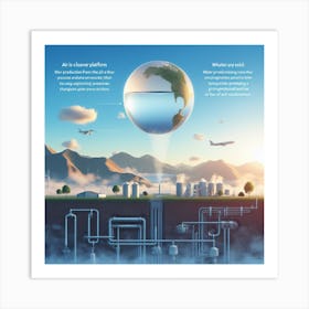 Earth'S Water Art Print