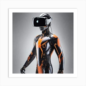 Vr Headset 3 Art Print