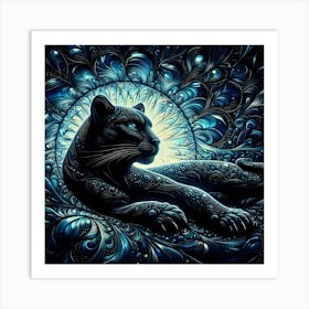 Creative Wild Animal Representation 75 Art Print