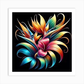 Bird Of Paradise Art Print