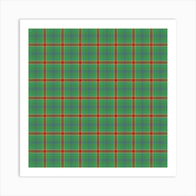 Plaid Fabric 150 Art Print