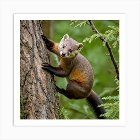 Weasel 2 Art Print