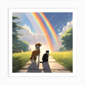 Rainbow In The Sky Art Print