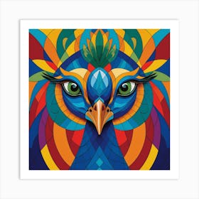 Peacock 18 Art Print