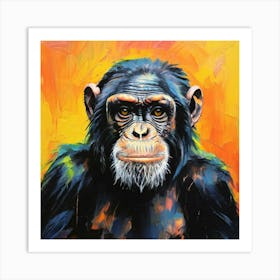 Chimpanzee Art Print