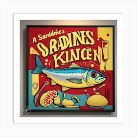 Sardines Sardines Kitchen Art Print