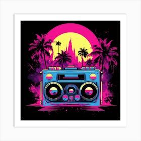 Boombox 1 Art Print