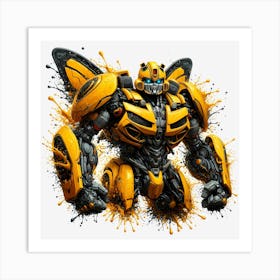 Transformers Bumblebee 1 Art Print