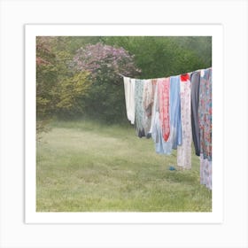 Laundry Day Art Print 7 Art Print