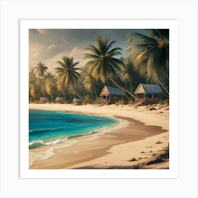 A Stunning Beach Illustration By La Plage Art Capt Sm1p Jytrvapc05ta95 Yw F8x5exm2qxsjusohob0i0a Art Print