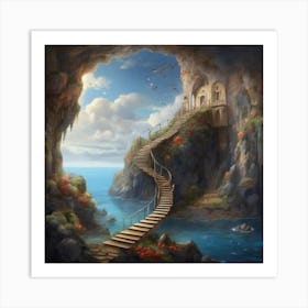 Staircase To Heaven Art Print