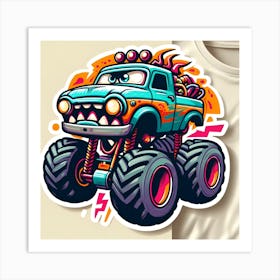 Monster Truck Art Print