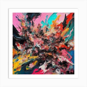 Abstract Painting 3 Art Print