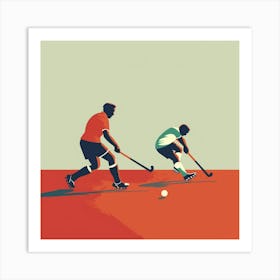 Field Hockey 1 Art Print