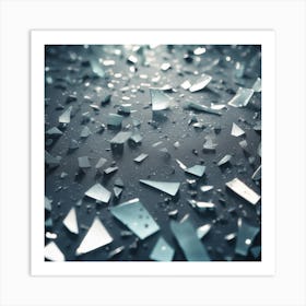 Shattered Glass 21 Art Print