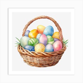 Easter Basket 11 Art Print