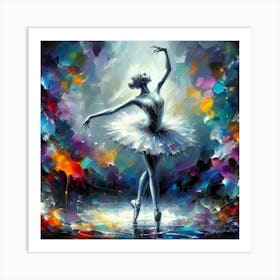 For The Love Of Ballet 4 Art Print