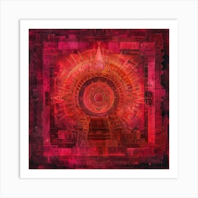 Red Light Art Print