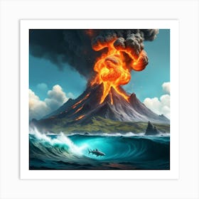 WORLD ENDING Art Print