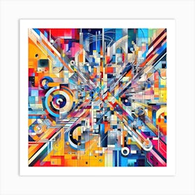 Abstract Painting 15 Art Print