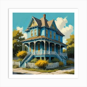 Victorian House Art Print