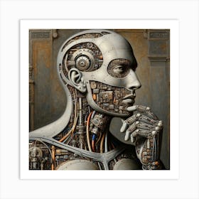 The Thinking Art Print