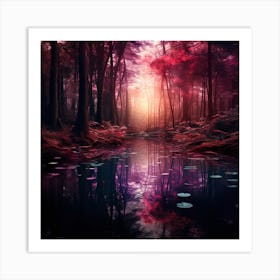 Lily Pond Art Print