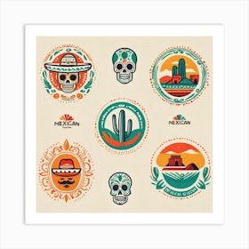 Mexican Day Of The Dead 6 Art Print