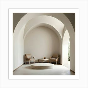 Arched Room 6 Art Print