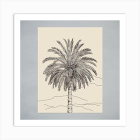 Palm Tree Art Print