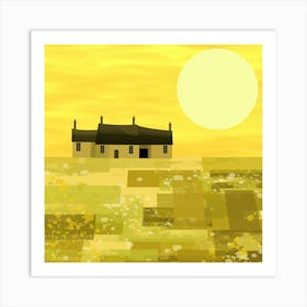 Golden Fields 1 Art Print