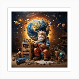 Gnome Art Print