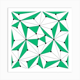 Abstract Geometric Pattern Art Print