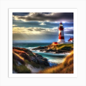 Lighthouse 13 Art Print