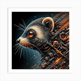 Raccoon Art Print